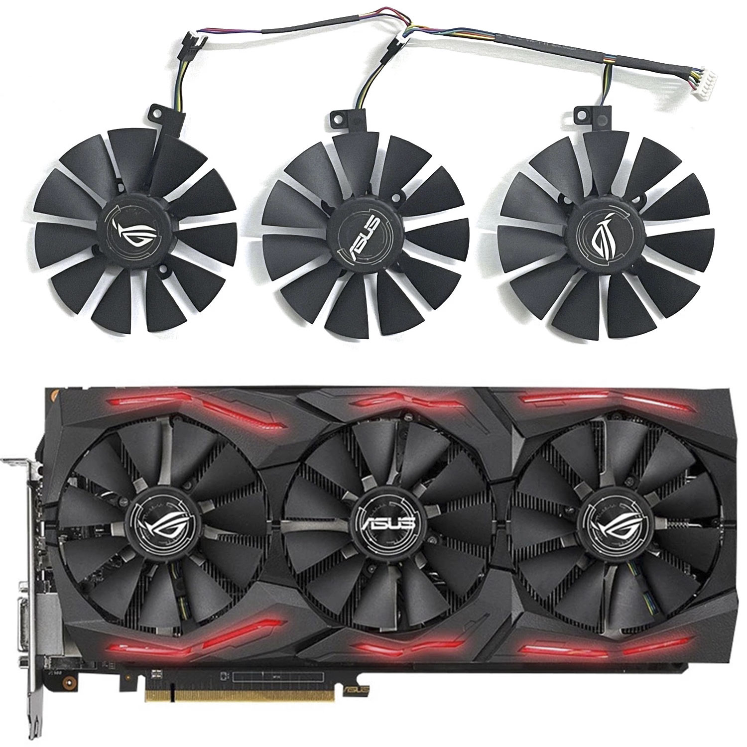 Rtx 3090 24Gb Gddr6X - Nouveau ventilateur de refroidissement 87MM PLD09210S12M